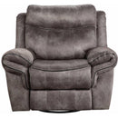 Steve Silver Furniture Nashville Glider Leather Look Recliner NH850RG IMAGE 4