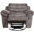 Steve Silver Furniture Nashville Glider Leather Look Recliner NH850RG IMAGE 5