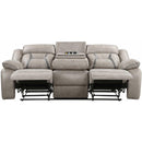 Steve Silver Furniture Tyson Reclining Leatherette Sofa TY850S IMAGE 2