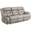 Steve Silver Furniture Tyson Reclining Leatherette Sofa TY850S IMAGE 3