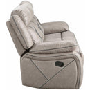 Steve Silver Furniture Tyson Reclining Leatherette Sofa TY850S IMAGE 5