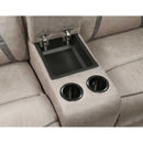 Steve Silver Furniture Tyson Reclining Leatherette Loveseat with Console TY850CL IMAGE 6