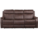 Steve Silver Furniture Valencia Power Reclining Leather Look Sofa VA950SW IMAGE 3