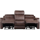 Steve Silver Furniture Valencia Power Reclining Leather Look Sofa VA950SW IMAGE 4