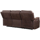 Steve Silver Furniture Valencia Power Reclining Leather Look Sofa VA950SW IMAGE 9