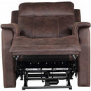 Steve Silver Furniture Valencia Power Leather Look Recliner VA950RW IMAGE 4