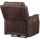 Steve Silver Furniture Valencia Power Leather Look Recliner VA950RW IMAGE 8