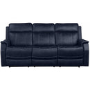 Steve Silver Furniture Valencia Power Reclining Leather Look Sofa VA950SO IMAGE 3