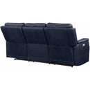 Steve Silver Furniture Valencia Power Reclining Leather Look Sofa VA950SO IMAGE 8