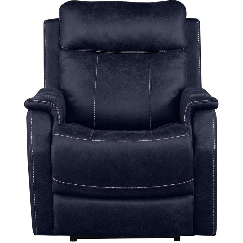 Steve Silver Furniture Valencia Power Leather Look Recliner VA950RO IMAGE 3