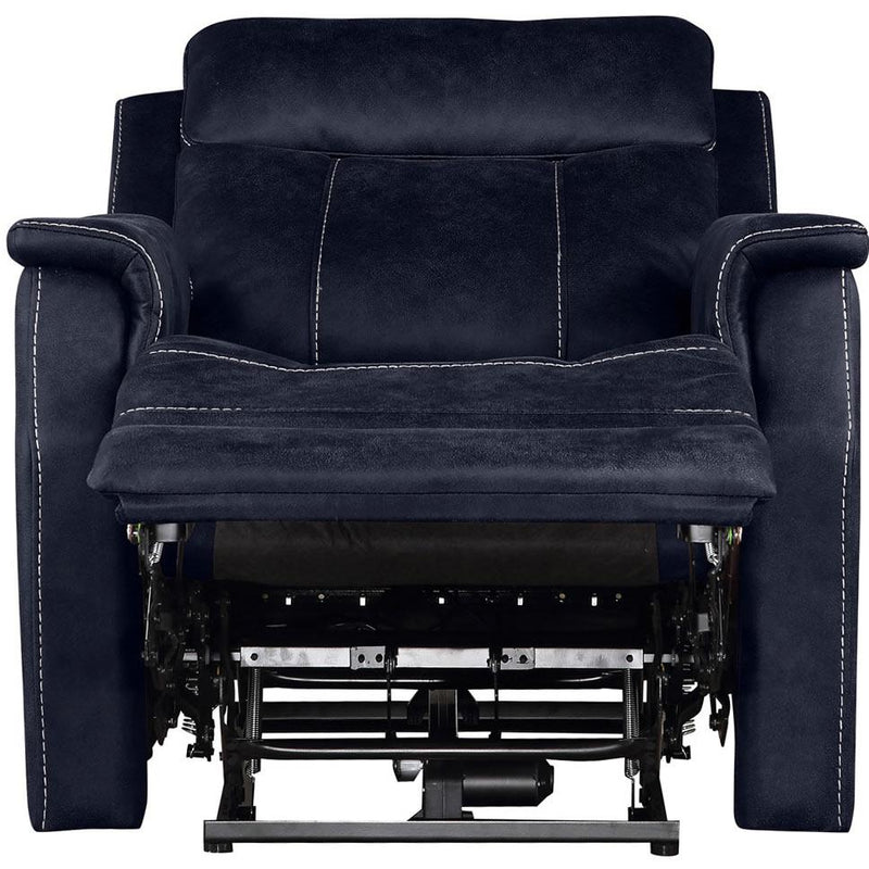 Steve Silver Furniture Valencia Power Leather Look Recliner VA950RO IMAGE 4