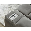  Signature Design by Ashley Next-Gen DuraPella 2200418 Power Reclining Loveseat with Console and Adjustable Headrest IMAGE 9