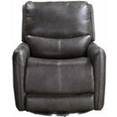 Steve Silver Furniture Athens Power Swivel Leather Look Recliner AH850C IMAGE 3