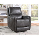 Steve Silver Furniture Athens Power Swivel Leather Look Recliner AH850C IMAGE 8