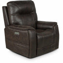 Steve Silver Furniture Lexington Power Leather Look Recliner LX850C IMAGE 1