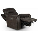 Steve Silver Furniture Lexington Power Leather Look Recliner LX850C IMAGE 2