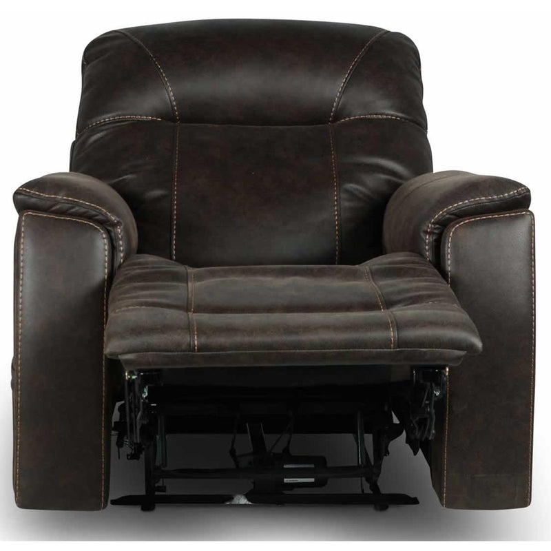 Steve Silver Furniture Lexington Power Leather Look Recliner LX850C IMAGE 4