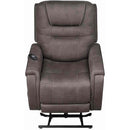 Steve Silver Furniture Brisbane Fabric Lift Chair with Heat BS850CG IMAGE 6