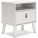  Signature Design by Ashley Aprilyn EB1024-291 One Drawer Night Stand IMAGE 1
