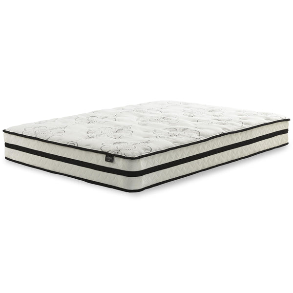 Sierra Sleep Chime 10 Inch Hybrid M696M1 Queen Mattress and Pillow IMAGE 1