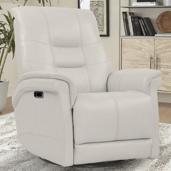 Parker Living Carnegie MCAR#812GSPH-P25-VIV Verona Ivory - Powered By Freemotion Cordless Power Swivel Glider Recliner IMAGE 1