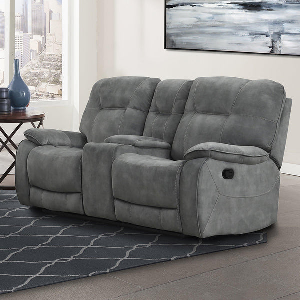 Parker Living Cooper MCOO#822C-SGR Shadow Grey Reclining Console Loveseat IMAGE 1