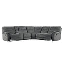 Parker Living Cooper MCOO-PACKA-SGR Shadow Grey 6 Piece Modular Manual Reclining Sectional IMAGE 2
