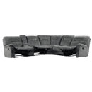 Parker Living Cooper MCOO-PACKA-SGR Shadow Grey 6 Piece Modular Manual Reclining Sectional IMAGE 3