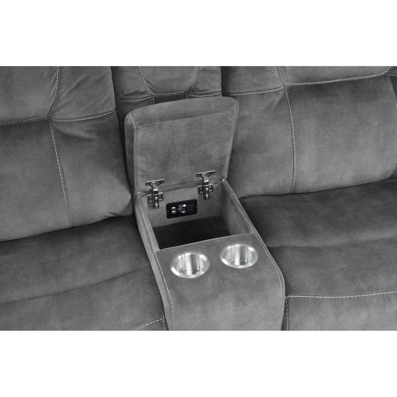 Parker Living Cooper MCOO-PACKA-SGR Shadow Grey 6 Piece Modular Manual Reclining Sectional IMAGE 4