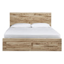 Signature Design by Ashley Hyanna Queen Platform Bed with Storage B1050-57/B1050-54S/B1050-95/B100-13 IMAGE 2