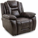 Steve Silver Furniture Oportuna Power Leatherette Recliner with Wall Recline OP70061RC IMAGE 1