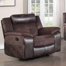 Steve Silver Furniture Pueblo Fabric and Leather Look Recliner with Wall Recline UE9222RC IMAGE 9