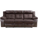 Steve Silver Furniture Pueblo Reclining Fabric and Leather Look Sofa UE9222SC IMAGE 3