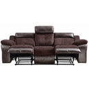 Steve Silver Furniture Pueblo Reclining Fabric and Leather Look Sofa UE9222SC IMAGE 4