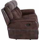 Steve Silver Furniture Pueblo Reclining Fabric and Leather Look Sofa UE9222SC IMAGE 5