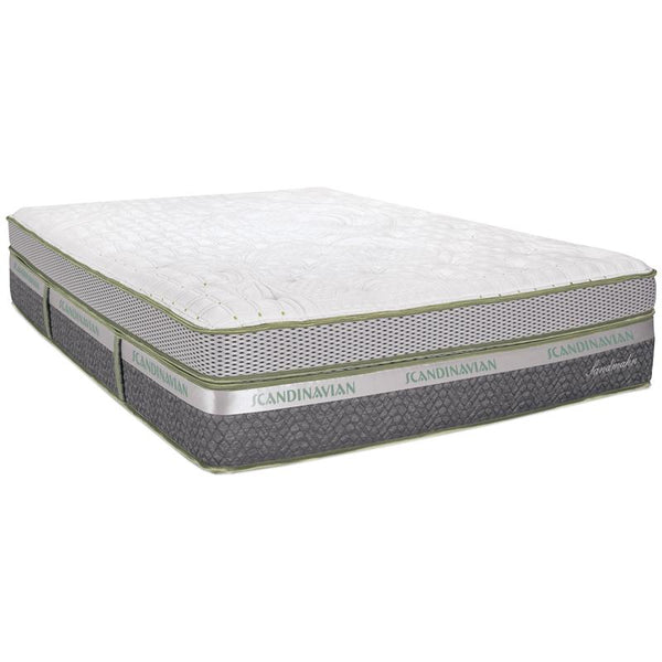 Scandinavian Sleep Systems Sandmahn Plush Box Top Mattress (Queen) IMAGE 1