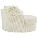 Signature Design by Ashley Lindyn Swivel Fabric Accent Chair 2110421 IMAGE 3