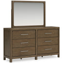 Signature Design by Ashley Cabalynn Dresser with Mirror B974-31/B974-36 IMAGE 1