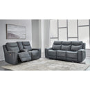  Signature Design by Ashley Mindanao U5950415 Power Reclining Sofa with Adjustable Headrest IMAGE 10