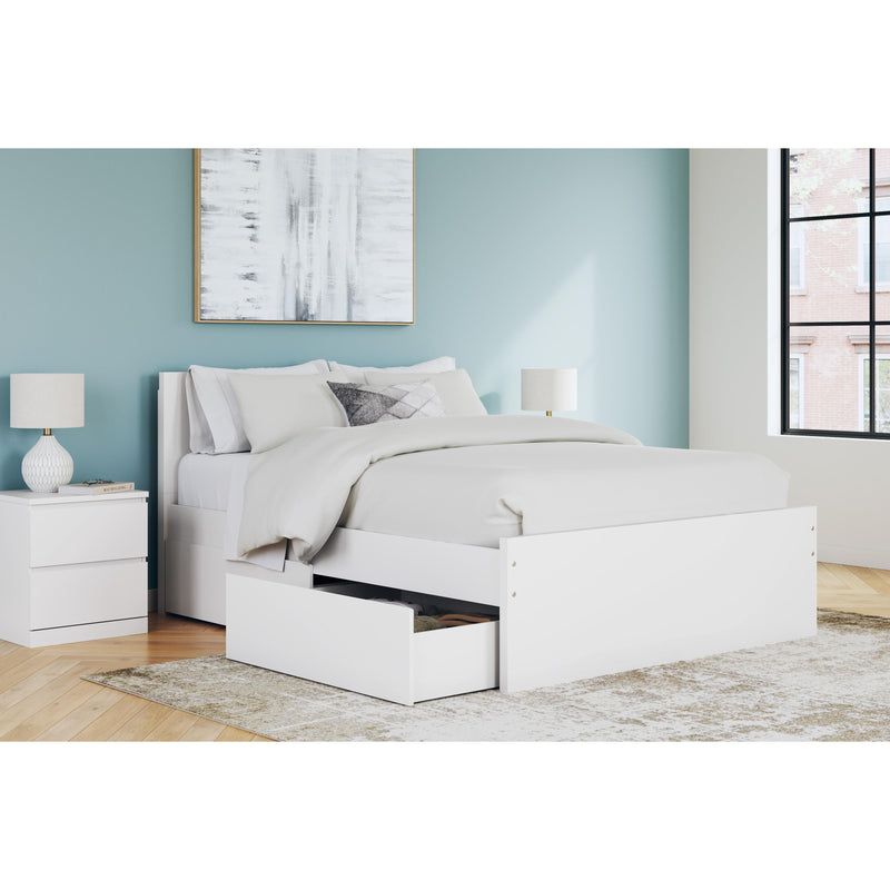 Signature Design by Ashley Onita EB9630B16 Queen Panel Platform Bed with 2 Side Storage IMAGE 8