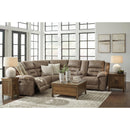 Signature Design by Ashley Ravenel Power Reclining Leather Look 3 pc Sectional 8310663/8310677/8310690 IMAGE 5