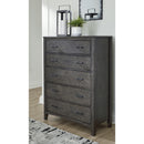  Signature Design by Ashley Montillan B651-46 Five Drawer Chest IMAGE 5