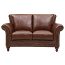 Leather Italia USA Butler Stationary Leather Loveseat 1669-2239-026618 IMAGE 1