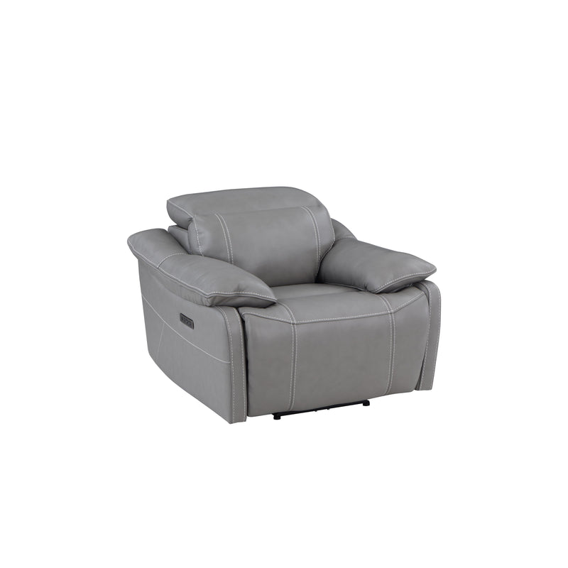 Steve Silver Furniture Alpine Power Leather Match Recliner AL950RW IMAGE 3