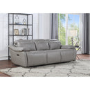 Steve Silver Furniture Alpine Power Reclining Leather Match Sofa AL950SW IMAGE 12