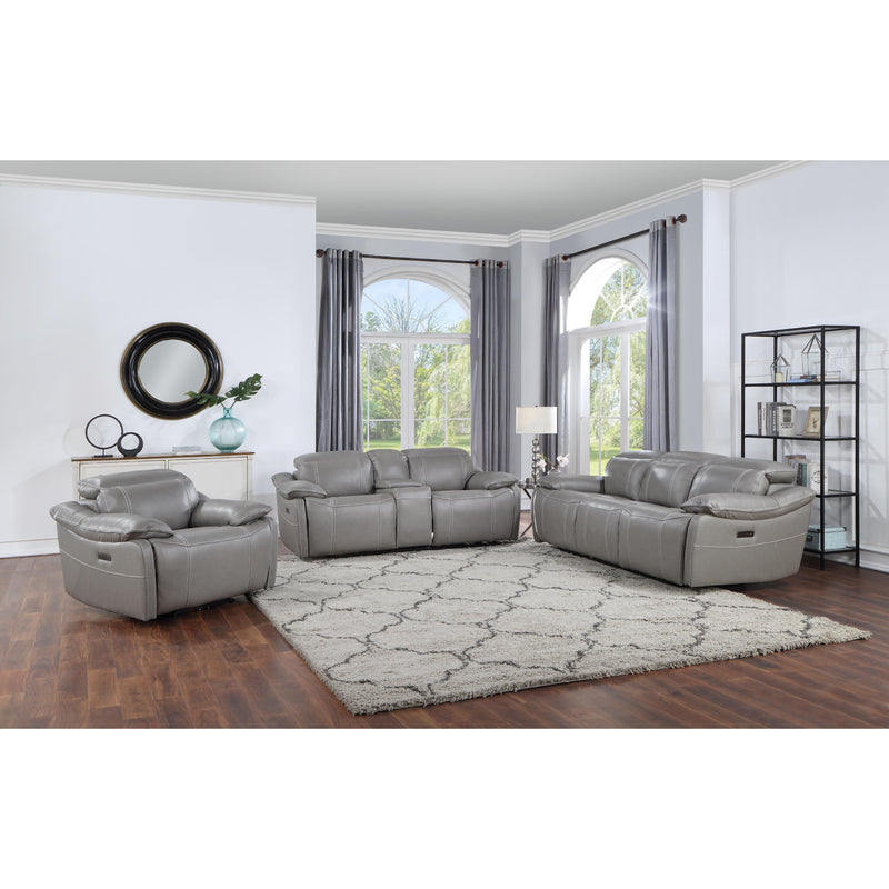 Steve Silver Furniture Alpine Power Reclining Leather Match Sofa AL950SW IMAGE 13