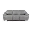 Steve Silver Furniture Alpine Power Reclining Leather Match Sofa AL950SW IMAGE 1