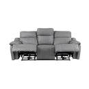 Steve Silver Furniture Alpine Power Reclining Leather Match Sofa AL950SW IMAGE 2