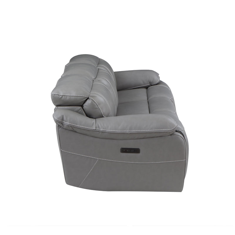 Steve Silver Furniture Alpine Power Reclining Leather Match Sofa AL950SW IMAGE 5