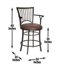 Steve Silver Furniture Bayview Counter Height Stool BAY600CS IMAGE 8